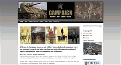 Desktop Screenshot of campaignmilitaryhistory.com